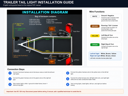 LED Trailer Tail Lights