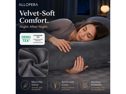 Pregnancy Pillow U Shape Full Body Maternity Pillow