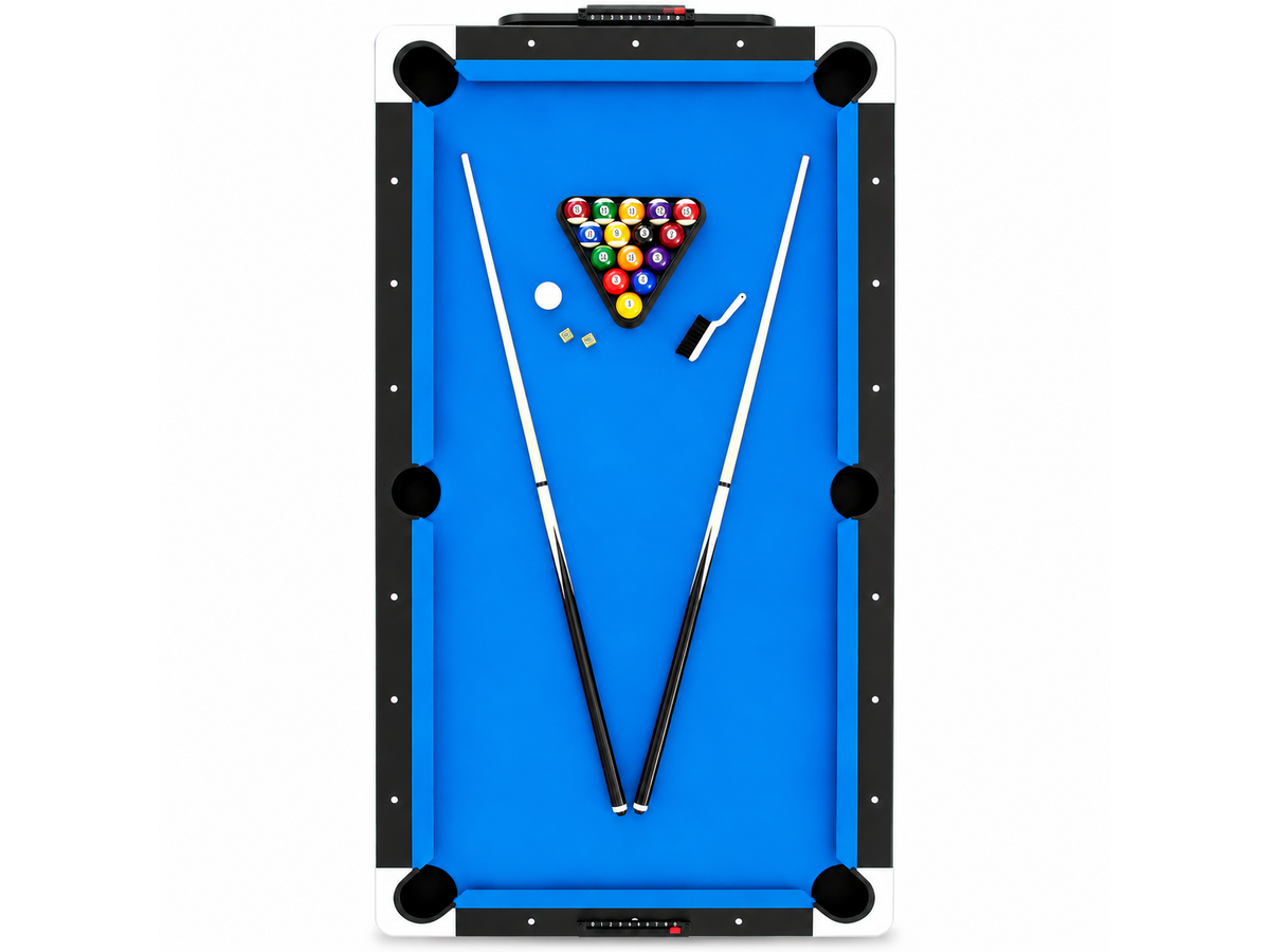 3 in 1 Pool, Air Hockey & Table Tennis