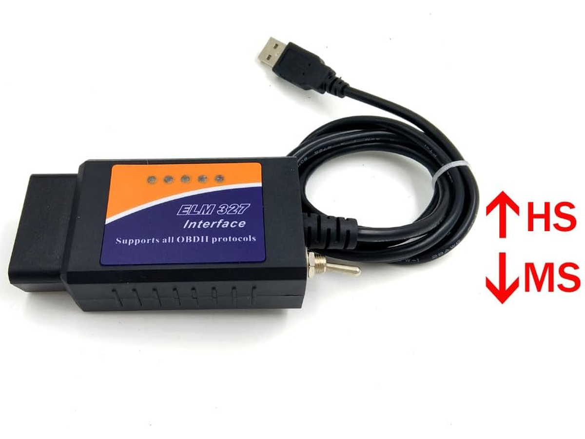 ELM327 OBD2 Scanner USB Android Adapter