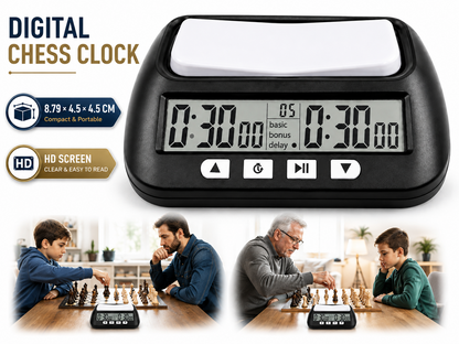 Digital Chess Clock Electronic Chess Timer