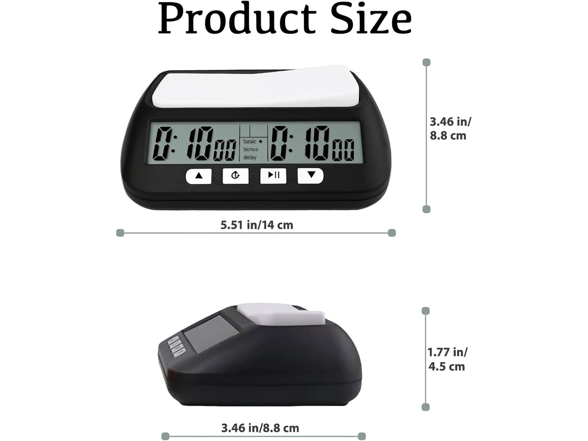 Digital Chess Clock Electronic Chess Timer