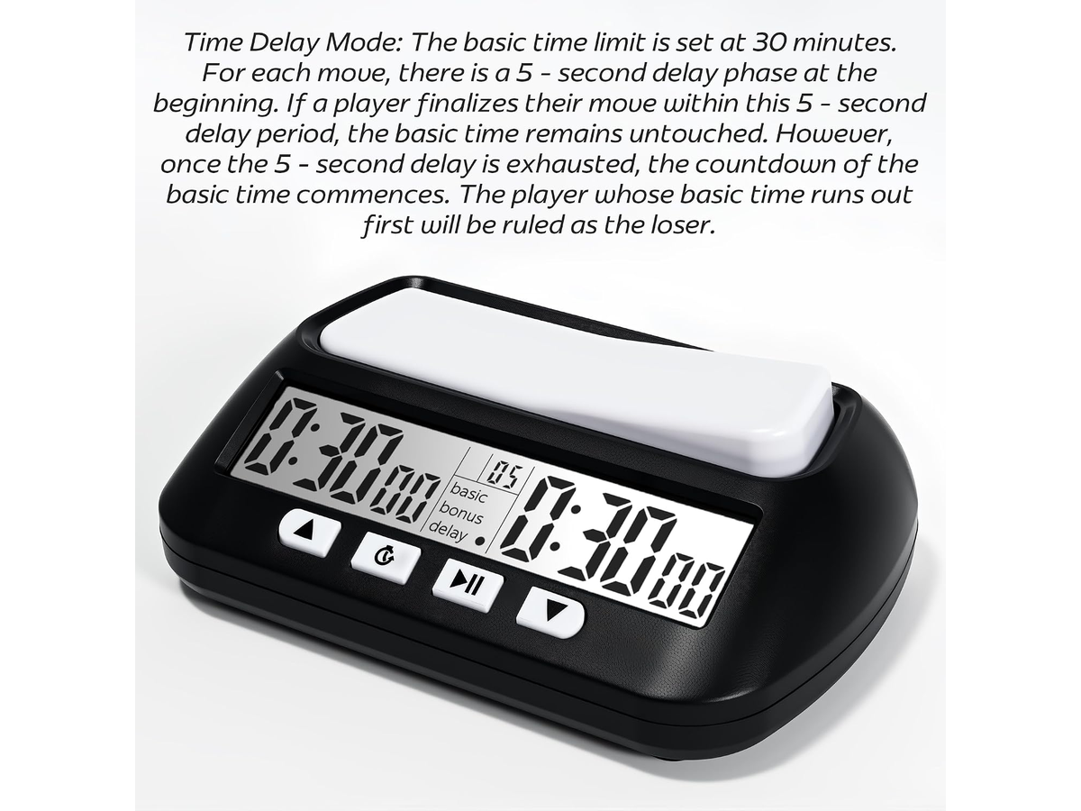 Digital Chess Clock Electronic Chess Timer