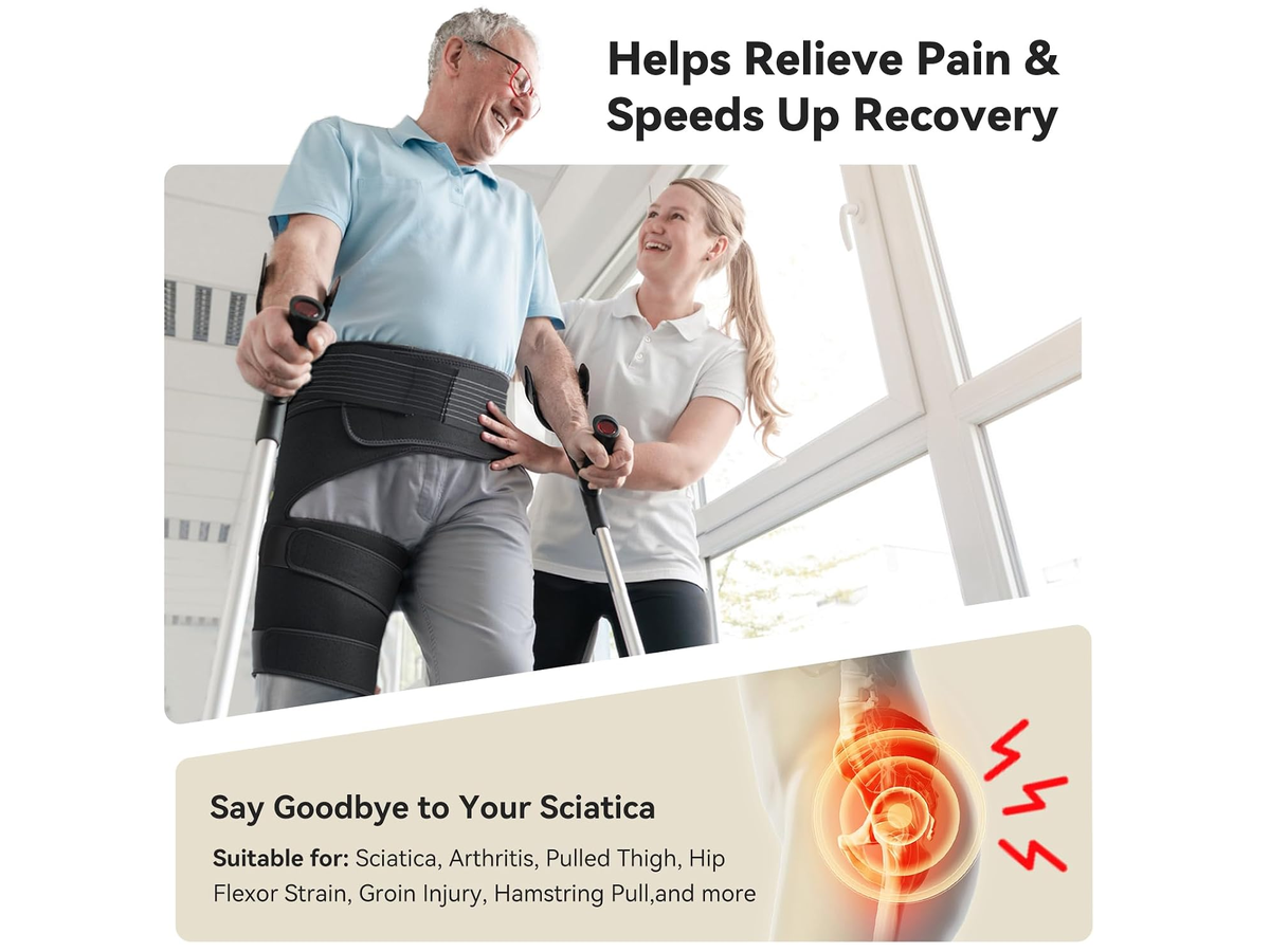 Hip Brace for Women & Men Adjustable