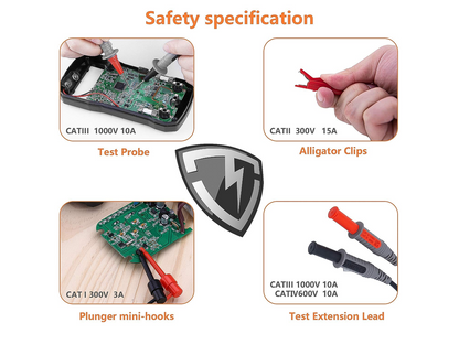 Multimeter Test Leads Kit