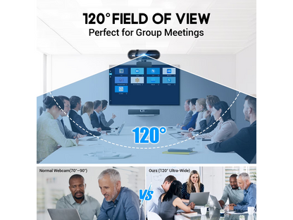 Webcam Web Camera 4K HD USB Autofocus