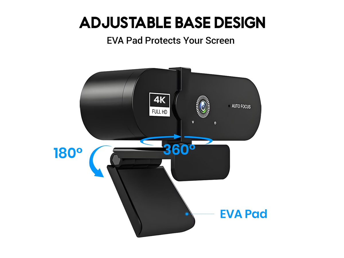Webcam Web Camera 4K HD USB Autofocus