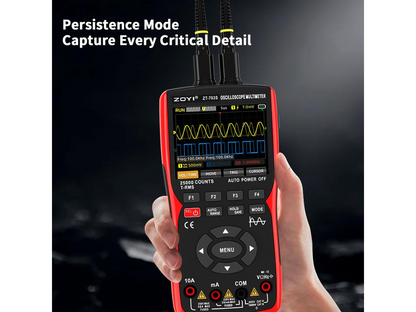 3 in 1 Automotive 50MHz Dual Channel Multimeter Signal Generator