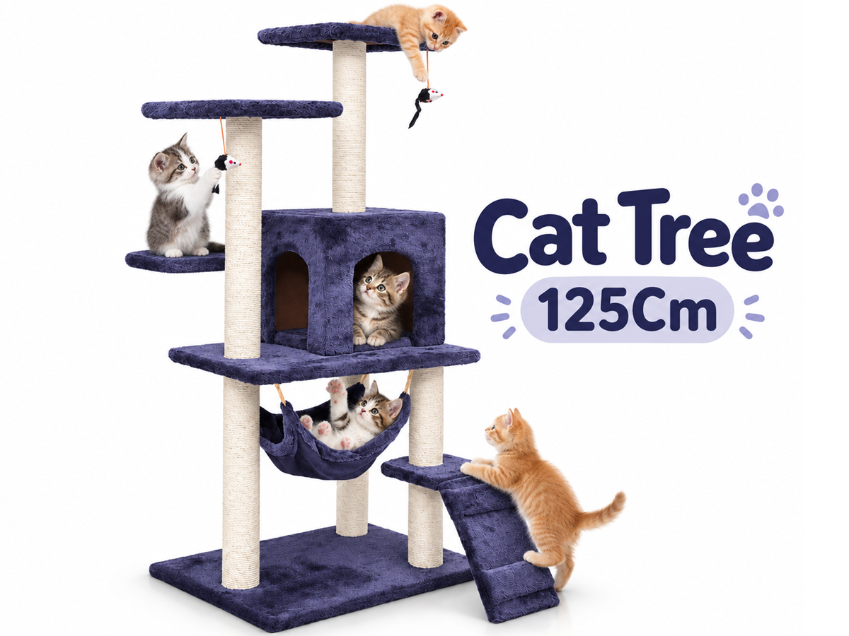 Cat Tree House