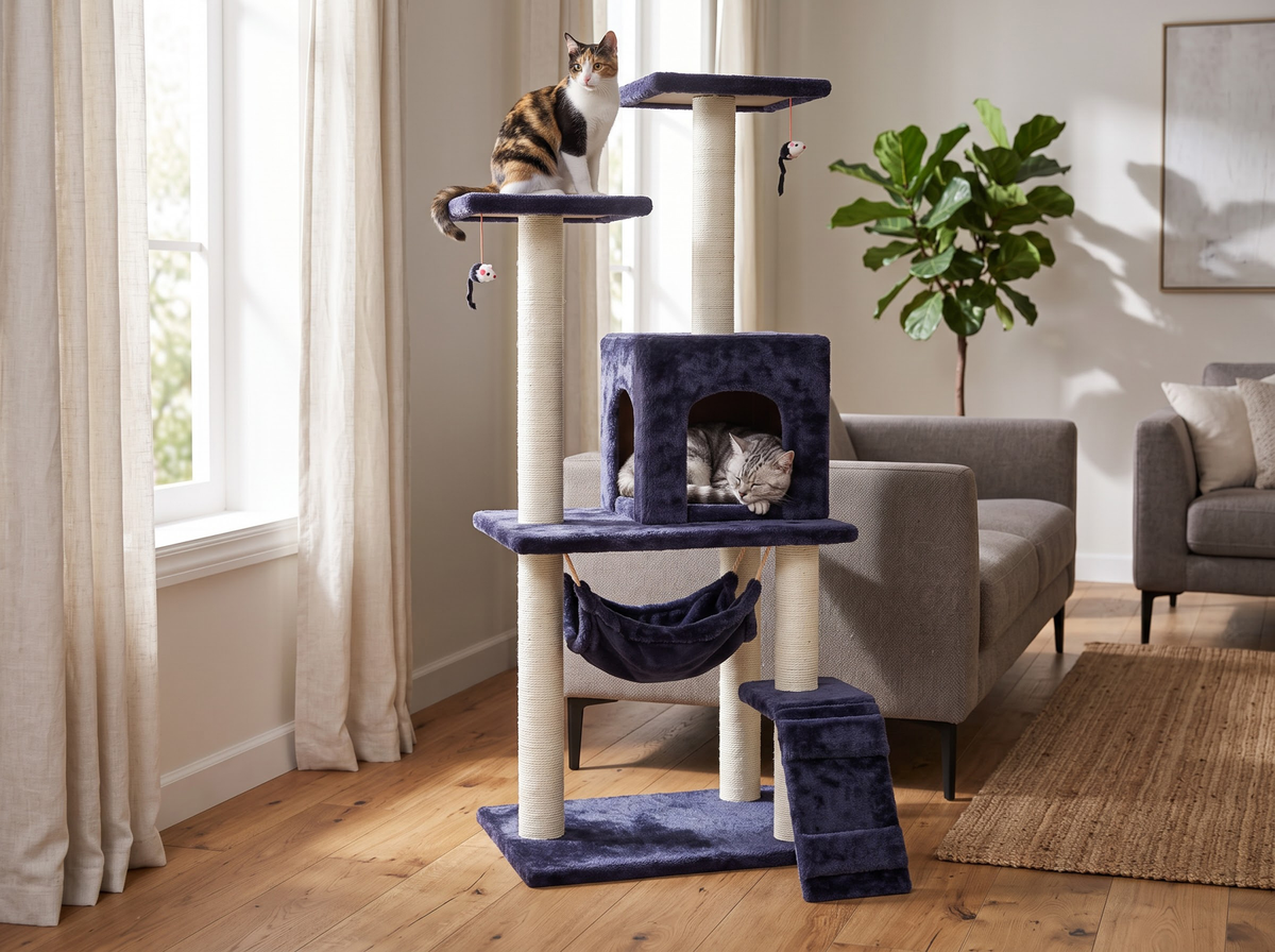 Cat Tree House