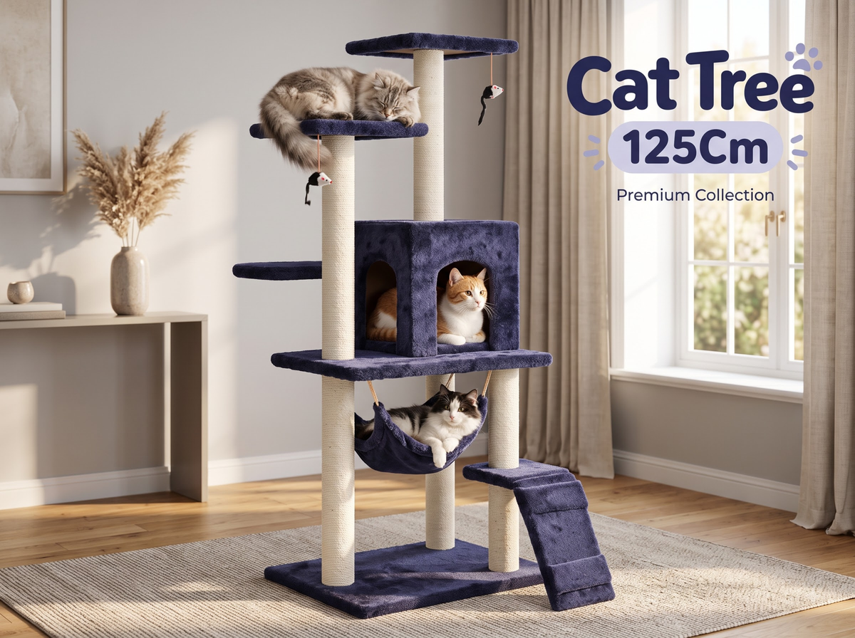 Cat Tree House