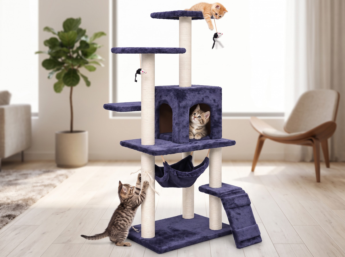 Cat Tree House
