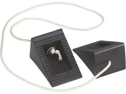 Rubber Wheel Chock 2 Pack