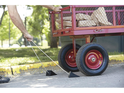 Rubber Wheel Chock 2 Pack