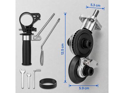 Metal Nibbler Sheet Cutter Drill Attachment Electric Plate Cutter