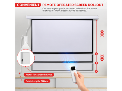 Motorized Projector Screen