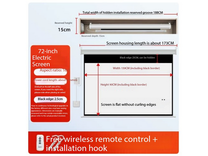 Motorized Projector Screen
