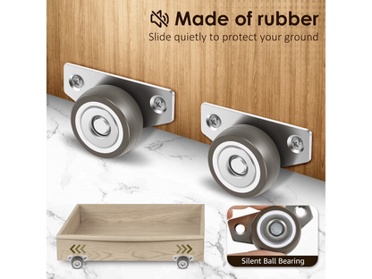 Caster Wheels 4 PCS