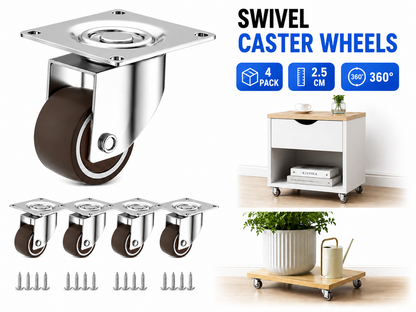 Caster Wheels Set of 4