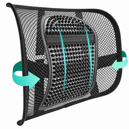 Ergonomics Seat Back Support Mesh Lumbar Lower Brace Support