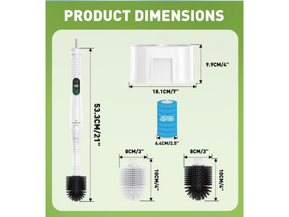 Cordless Electric Toilet Cleaning Brush