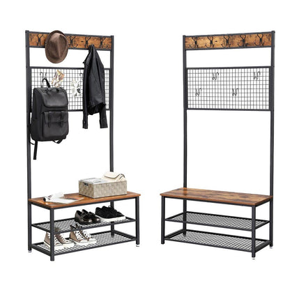 industrial coat rack stand