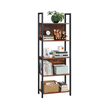 Industrial bookshelf