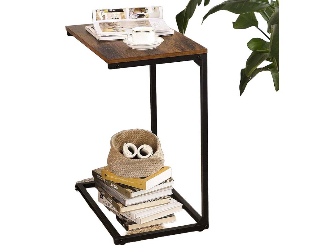 Vasagle C-Shape Laptop Stand Side Table