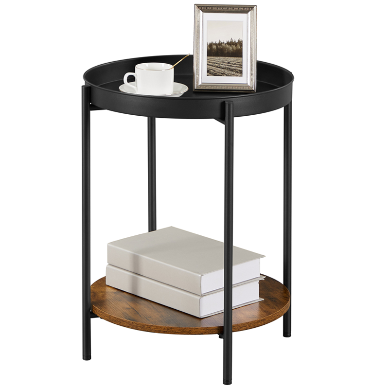 VASAGLE round side table