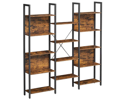 Adjustable feet bookshelf