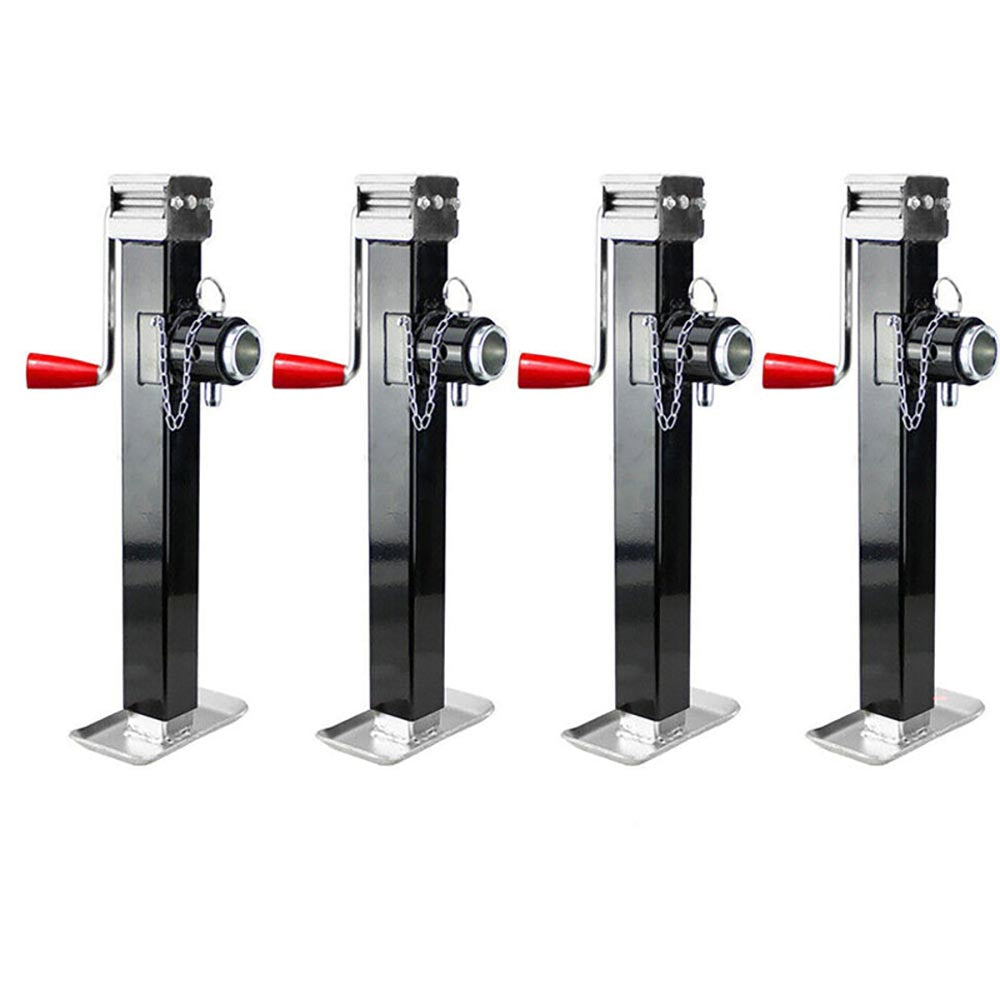 Heavy duty trailer jacks