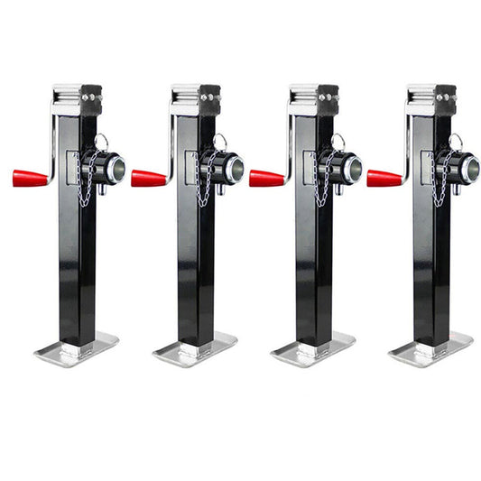 Heavy duty trailer jacks
