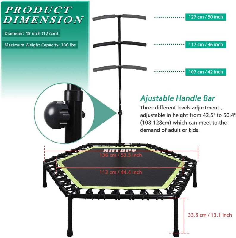 Trampoline Mini Portable Rebounder