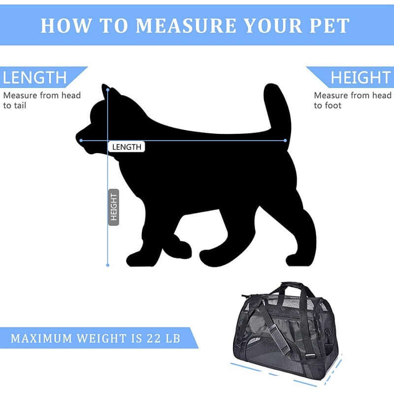 Dog Crate Pet Carrier Soft Foldable Cat Travel Cage - The Shopsite