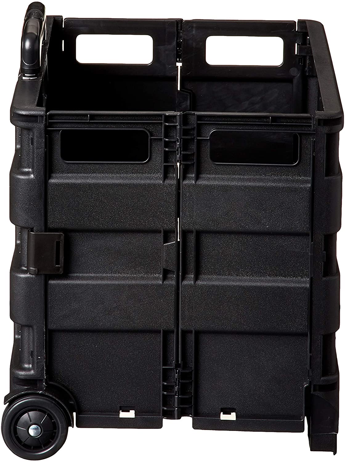 Compact folded trolley