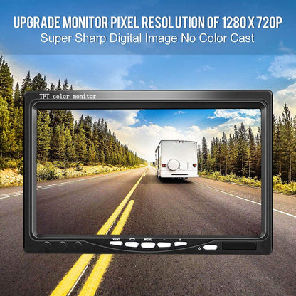 Waterproof rearview camera