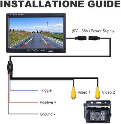 High resolution reversing camera
