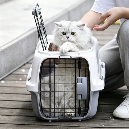 58CM Dog/Cat Airline Travel Cage/Carrier