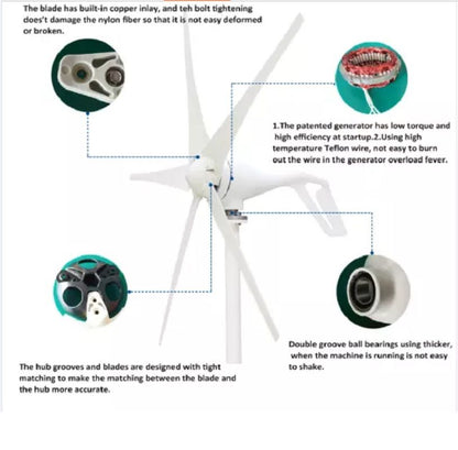 Wind Turbine Generator 12V for Wind - The Shopsite