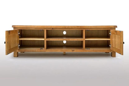 Oak Entertainment Unit - 1800mm