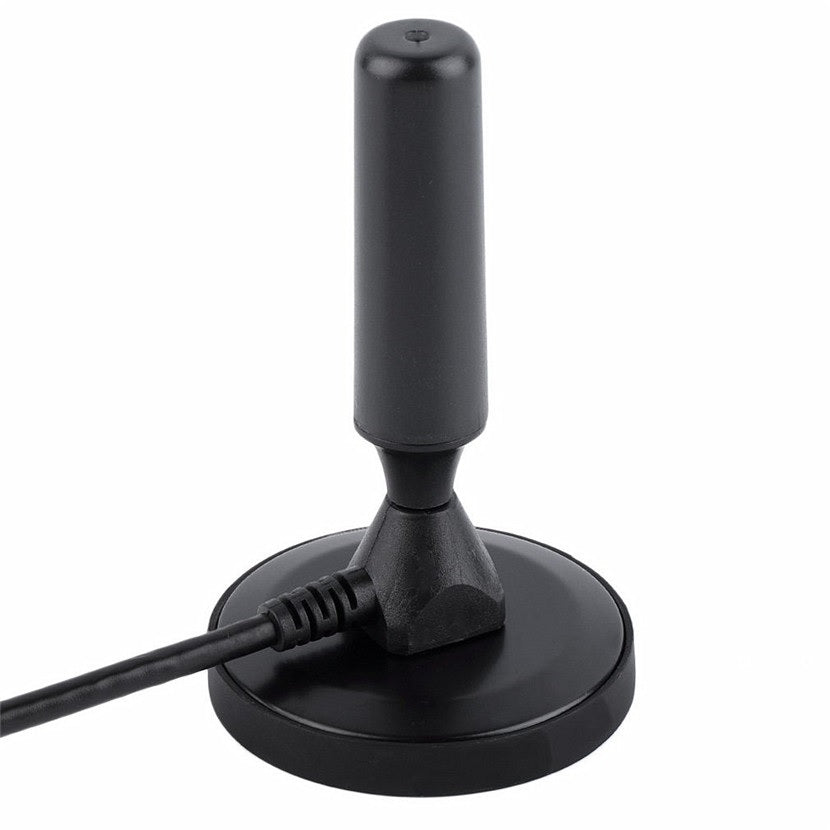 Compact indoor TV antenna setup