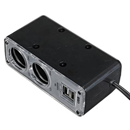black car charger adapter