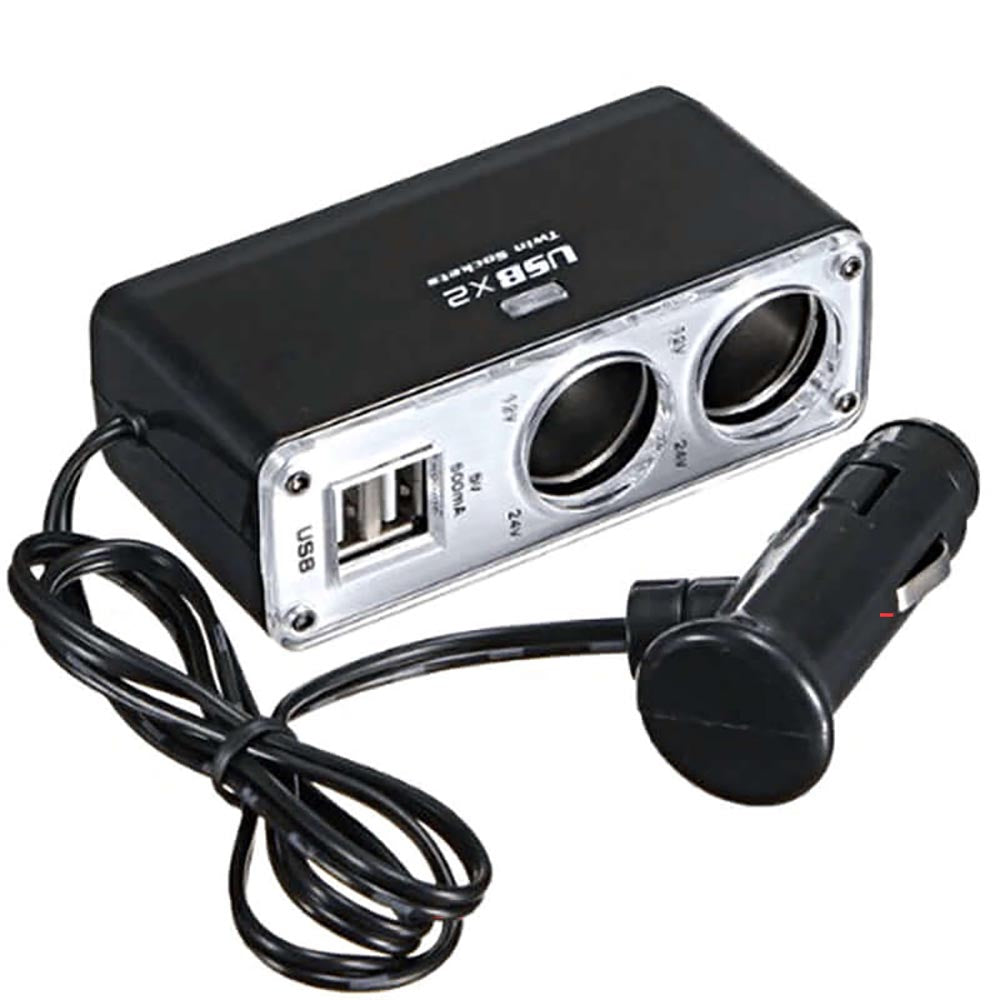 car cigarette lighter splitter