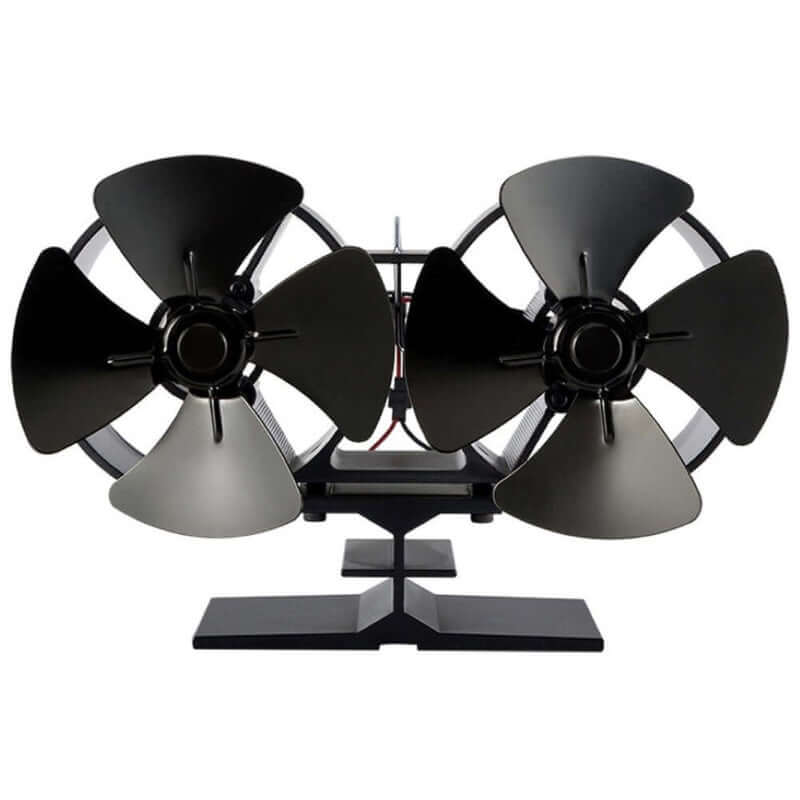 8 Blades Stove Fan Heat Powered Stove Fan - The Shopsite