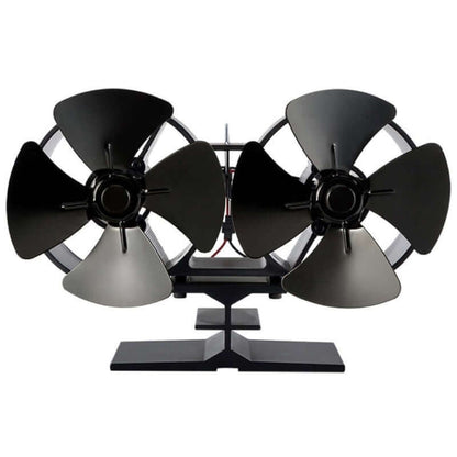 8 Blades Stove Fan Heat Powered Stove Fan - The Shopsite