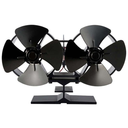 8 Blades Stove Fan Heat Powered Stove Fan - The Shopsite