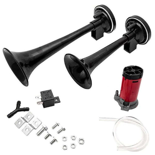 dual trumpet air horn kit