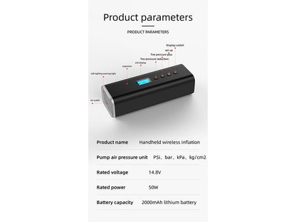 wireless tyre inflator
