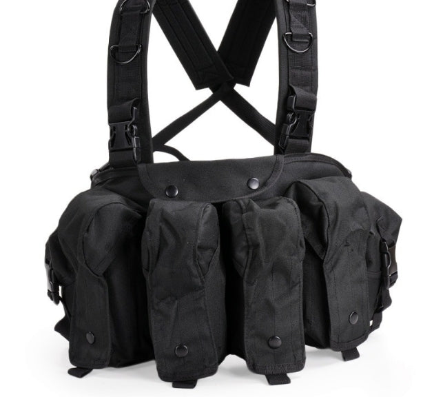 Outdoor Tactical Chest Rig Adjustable Tactical Outdoor Hunting Chest Rig