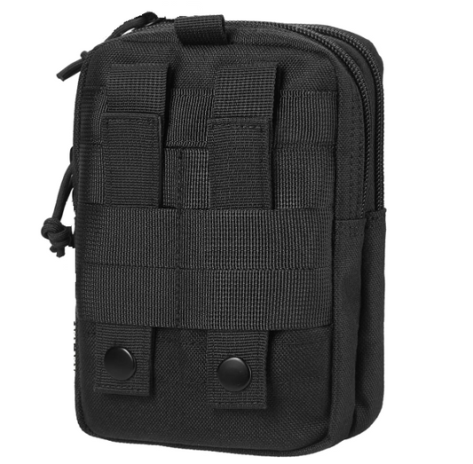 Multipurpose Tactical Molle Mobile Phone Belt Pouch Utility Waist Bag Black